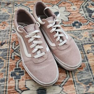 Vans Women's Mauve Suede Sneakers
